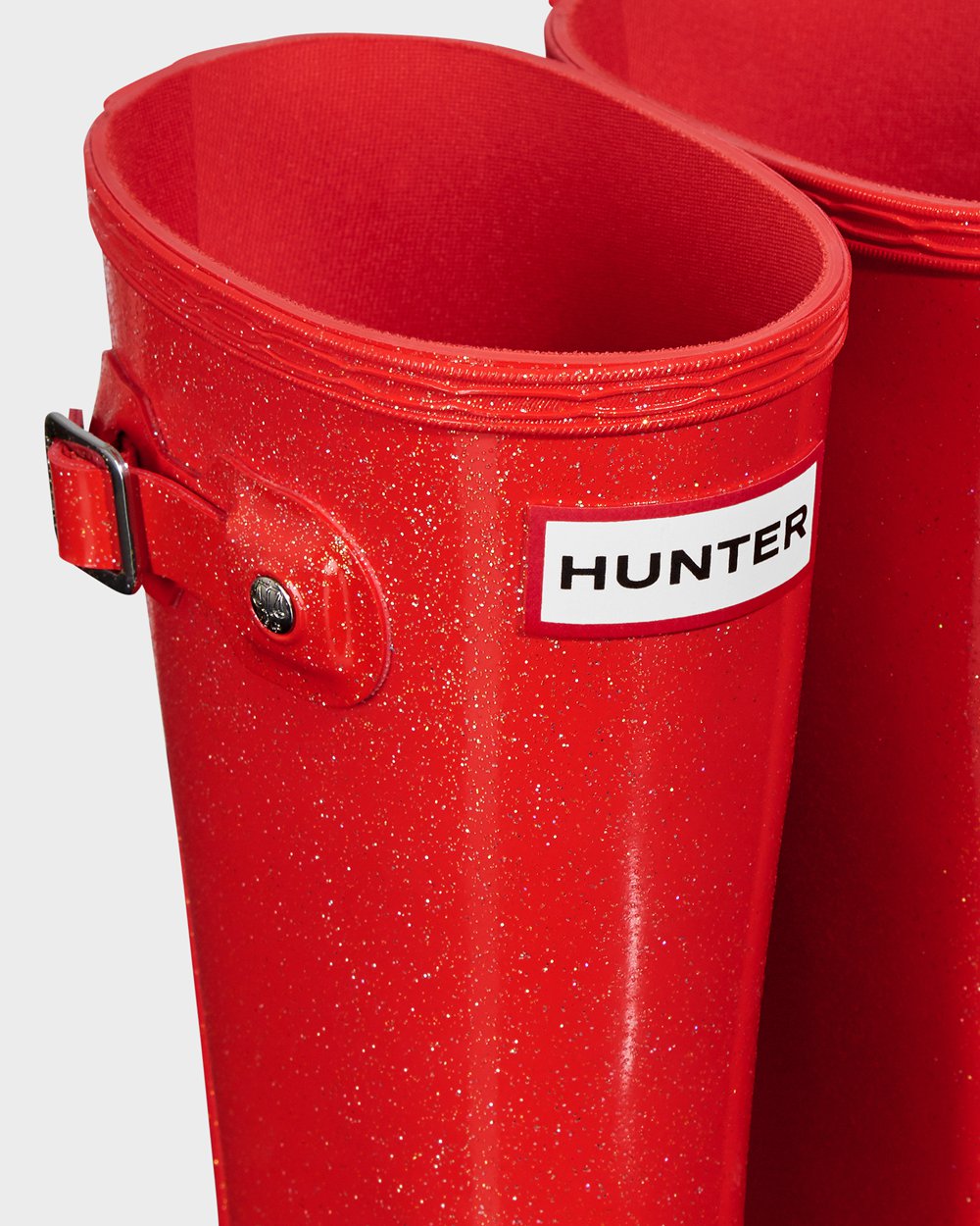 Kids Hunter Original Big Starcloud - Rain Boots Orange Red - 3591-RZPOA